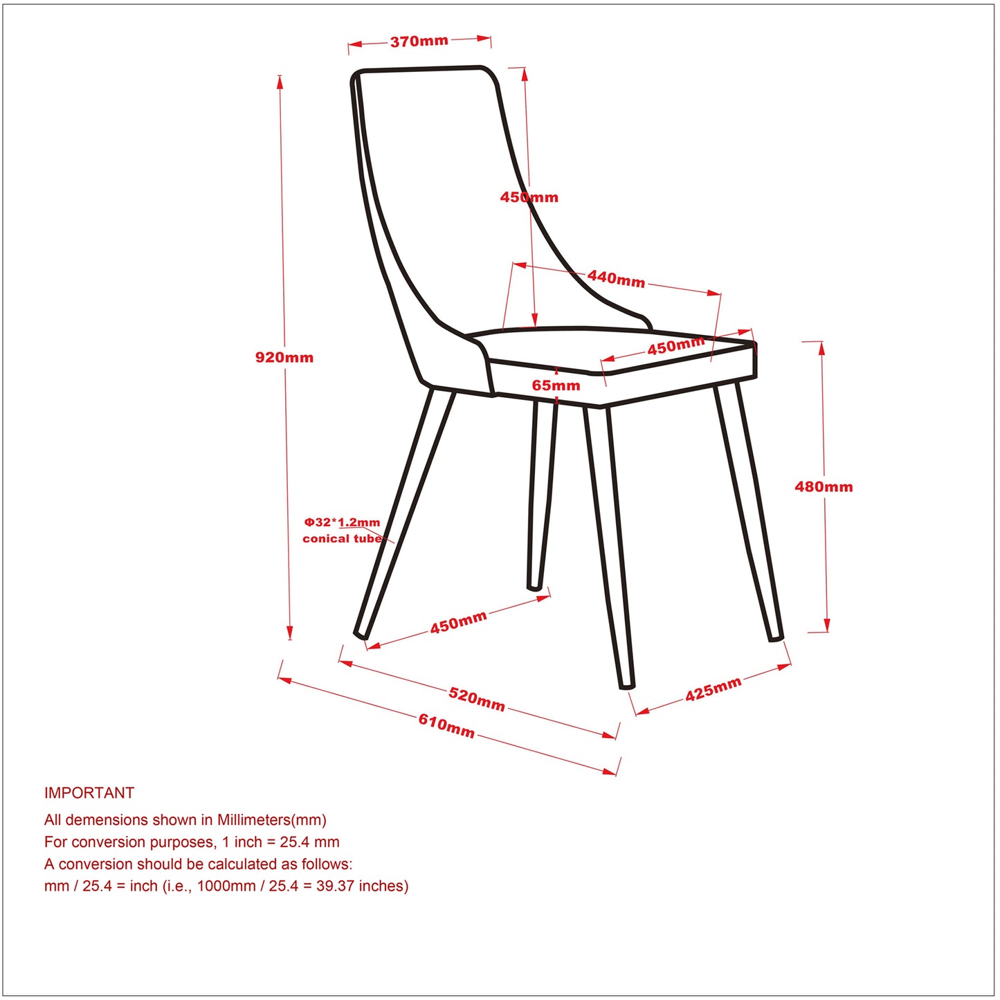 Cora Faux Leather Dining Chair, set of 2, in Light Grey and Walnut