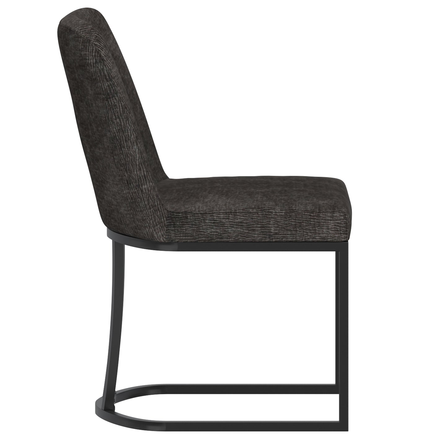 Dario Dining Chair, Set of 2 in Charcoal