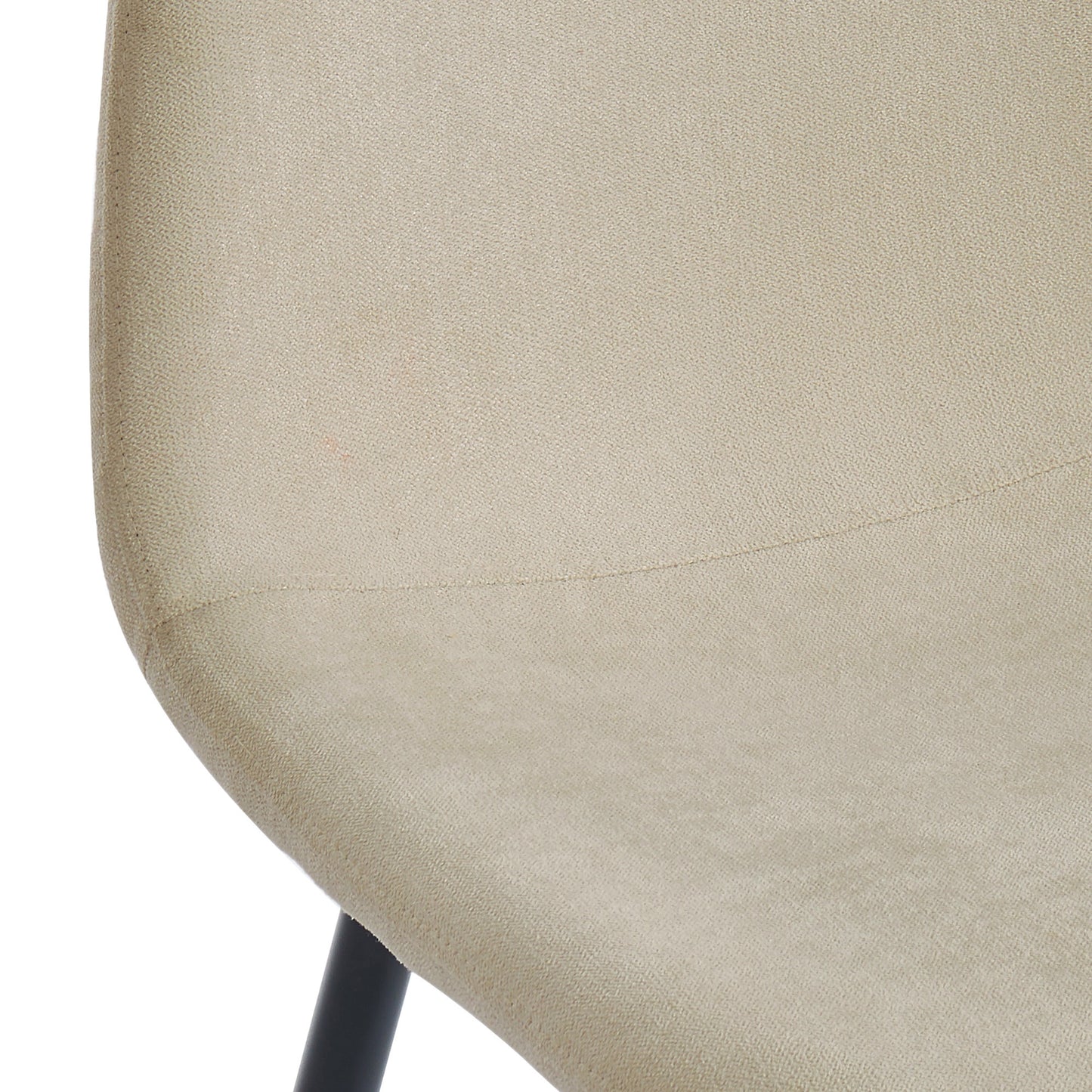 Olly Dining Chair, [SET OF 4] in Beige and Black