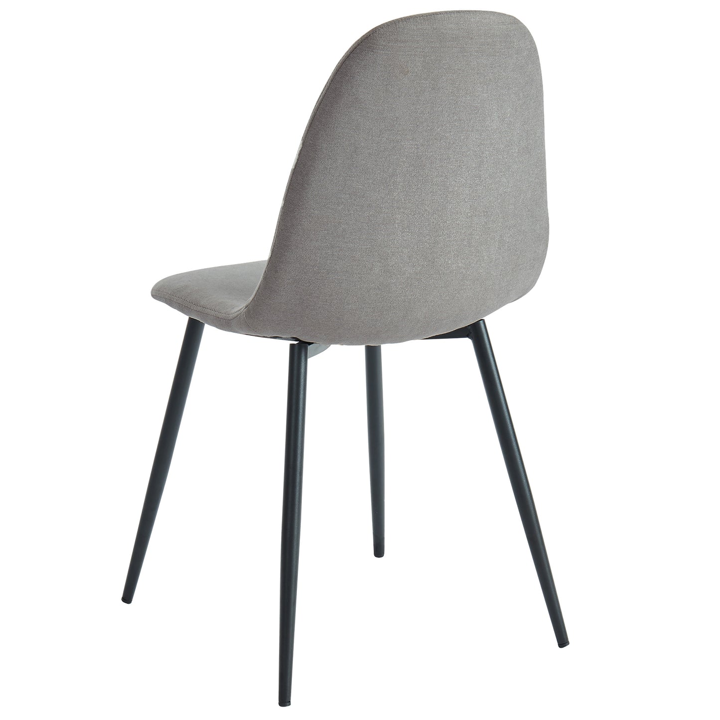 Olly Side Chair, Set of 4 in Grey and Black