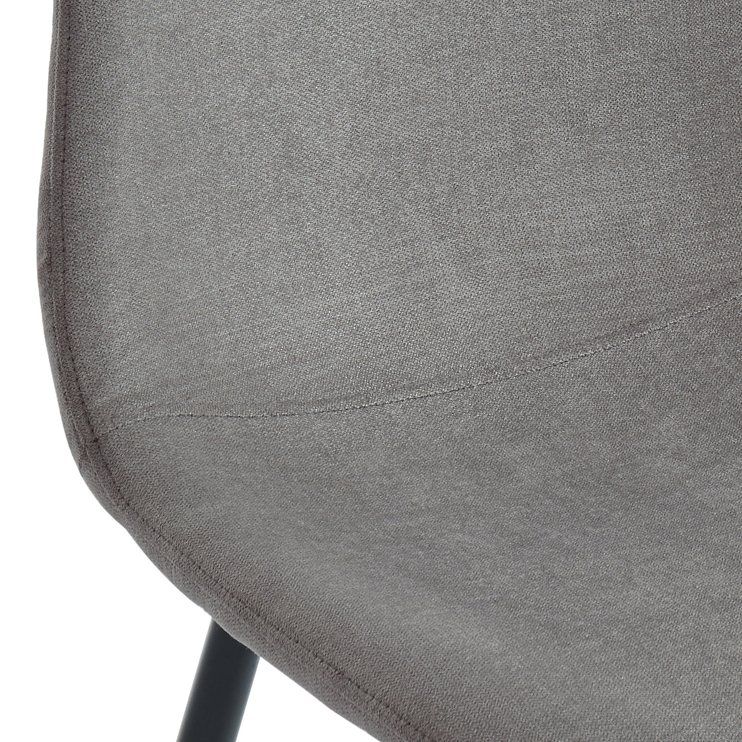 Olly Side Chair, Set of 4 in Grey and Black