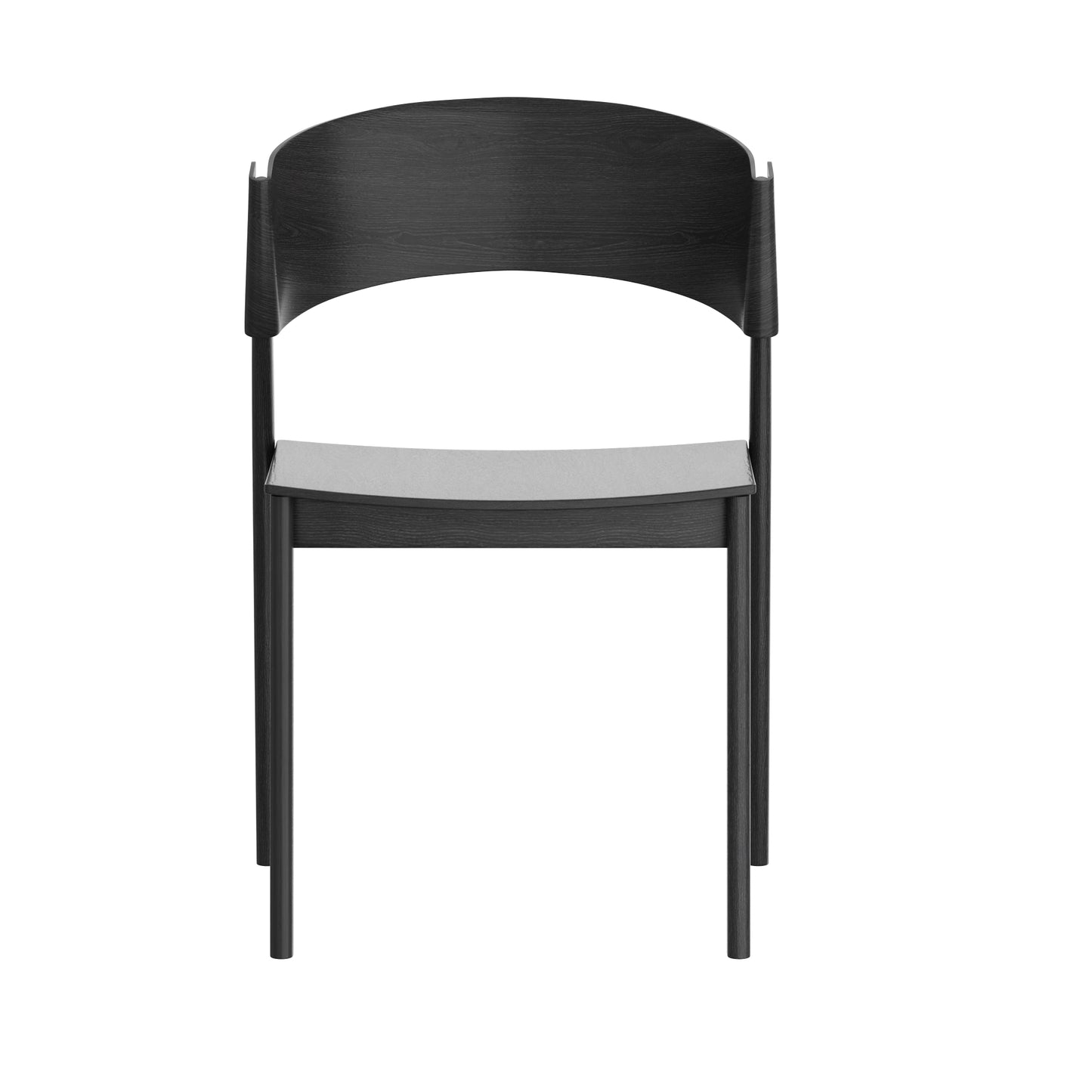 Dining Chair, Set of 2, in Black