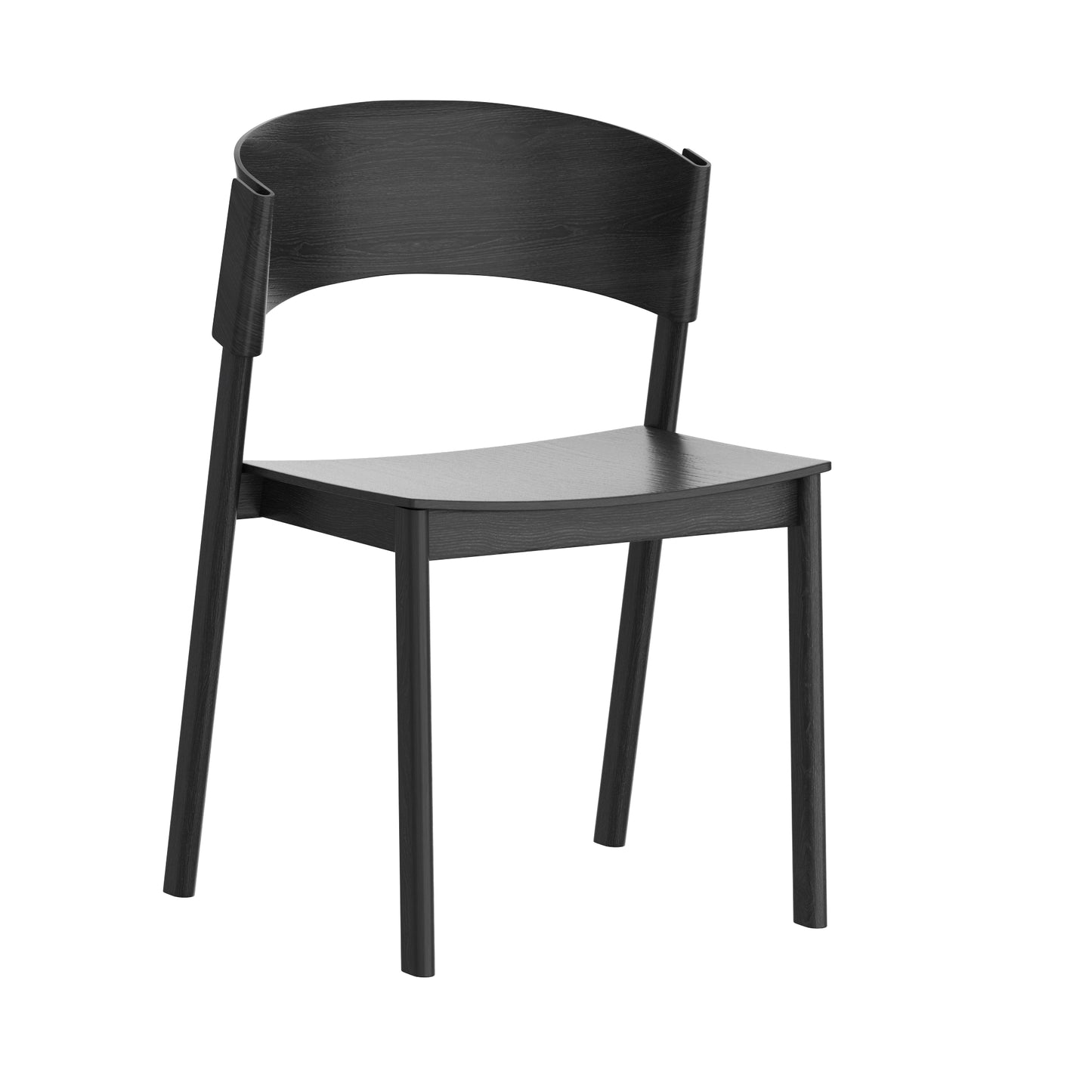 Dining Chair, Set of 2, in Black