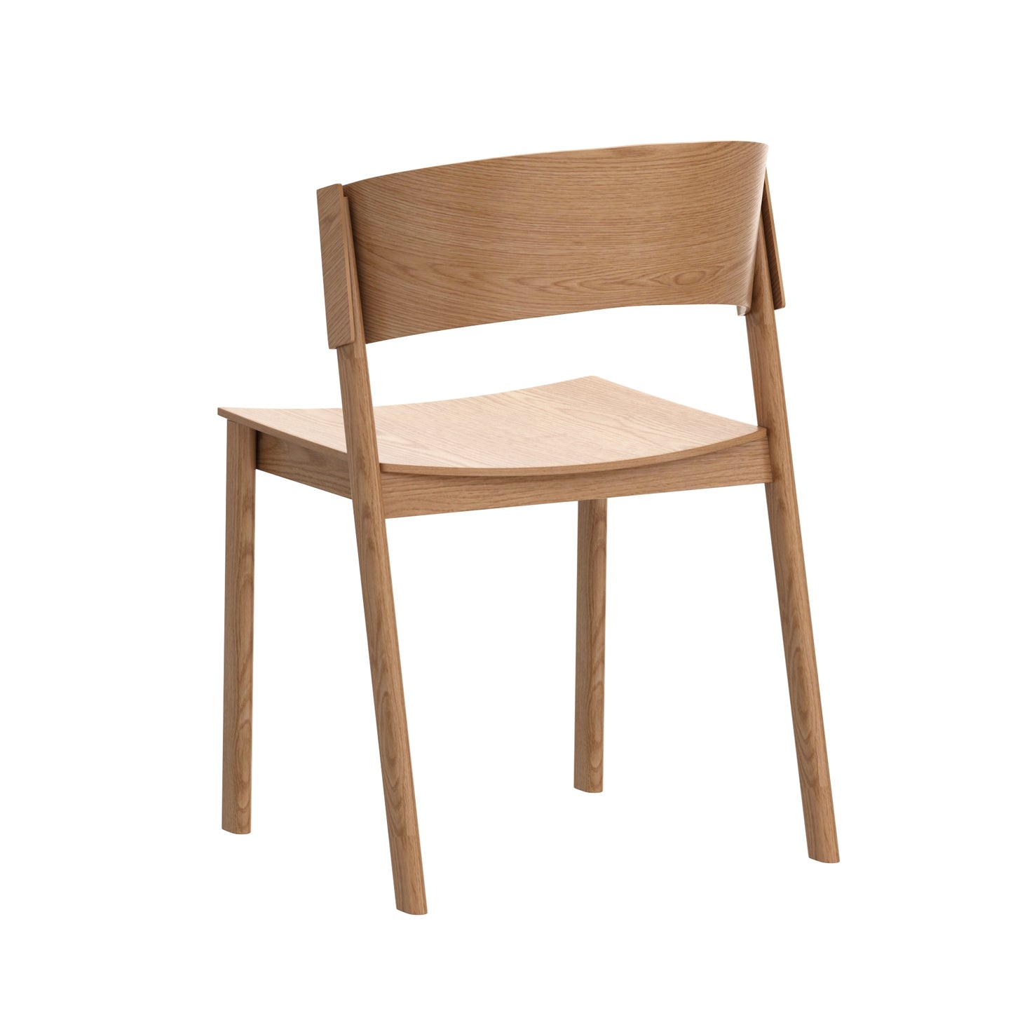 Solod Wood Dining Chair, Set of 2, in Natural