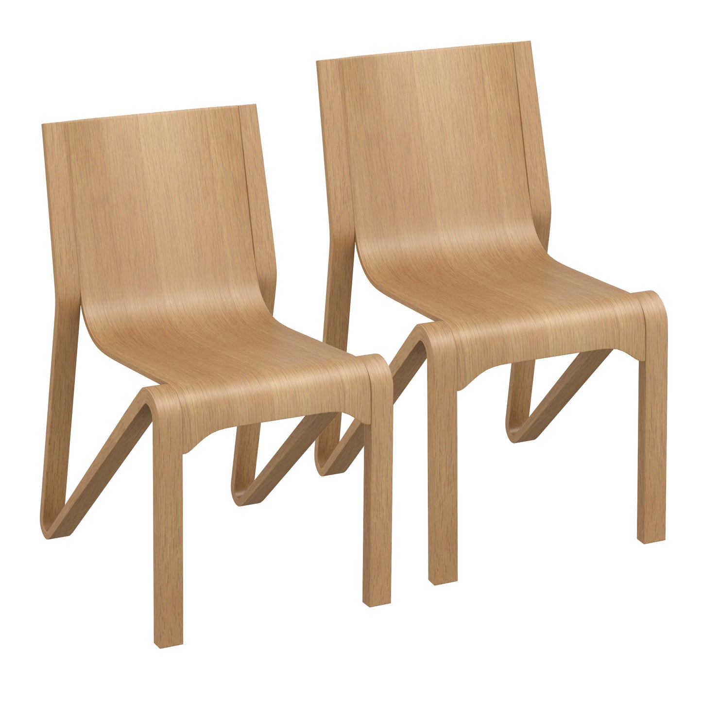 Soren Dining Chair, Set of 2, in Natural