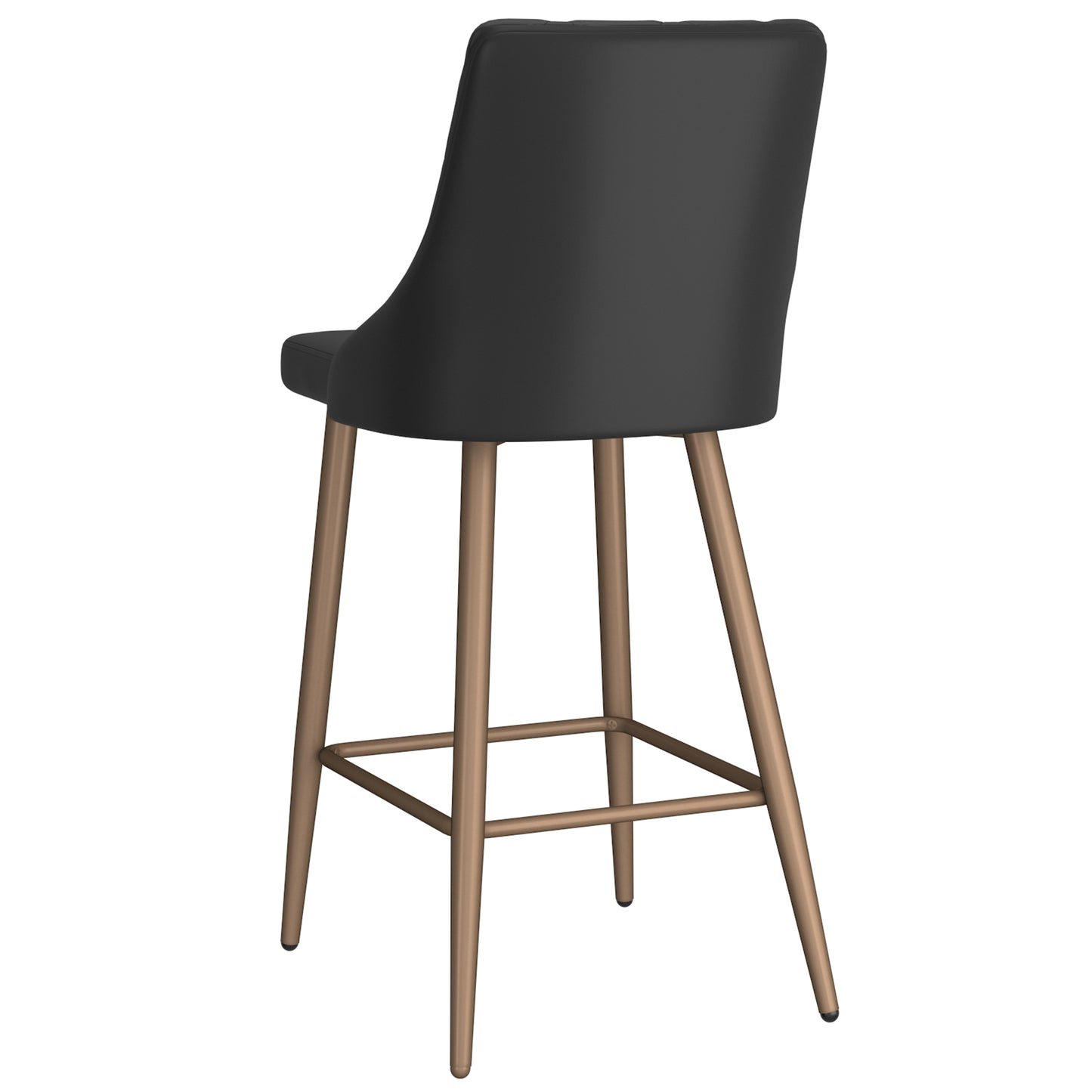 Antoine 26" Counter Stool, Set of 2, in Black