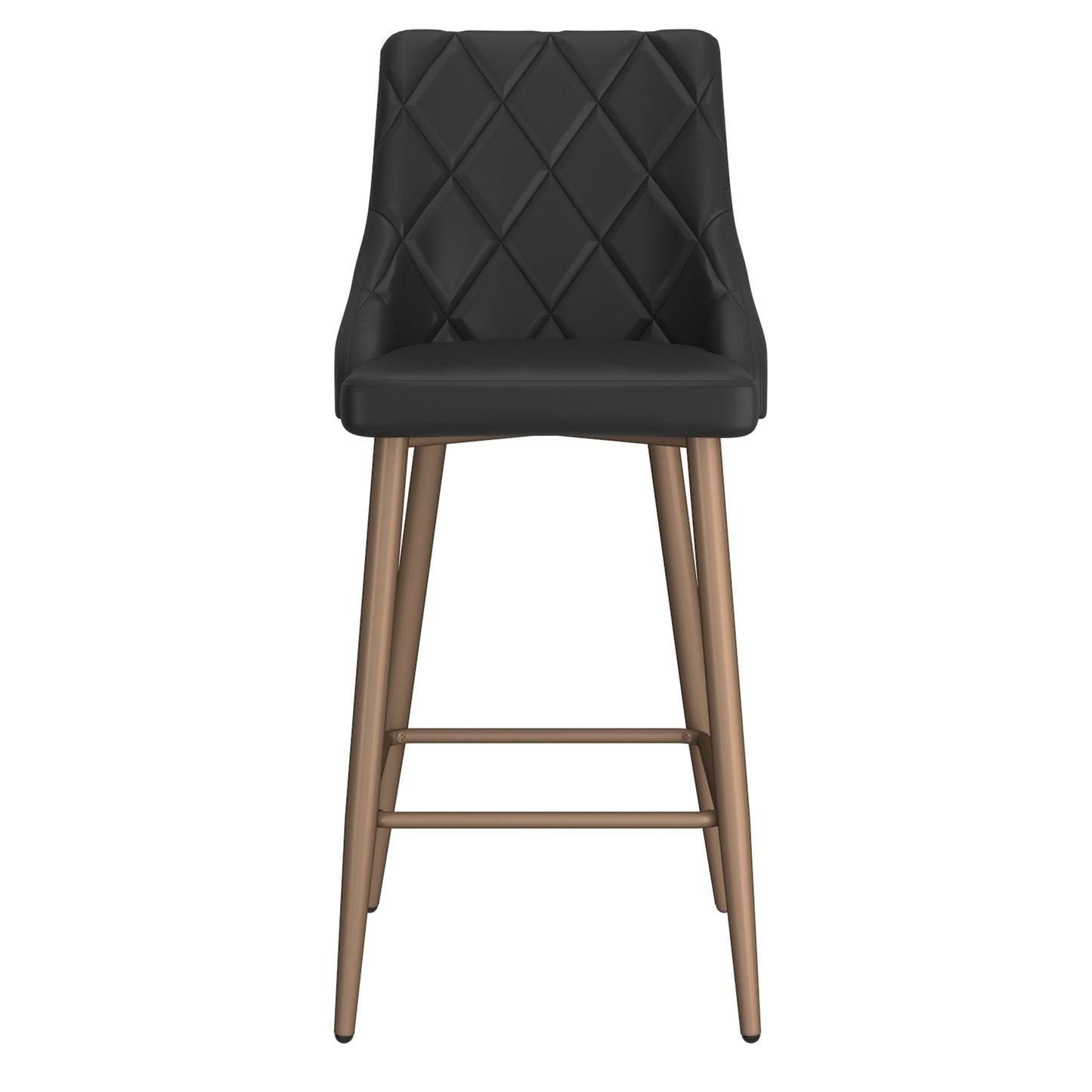 Antoine 26" Counter Stool, Set of 2, in Black