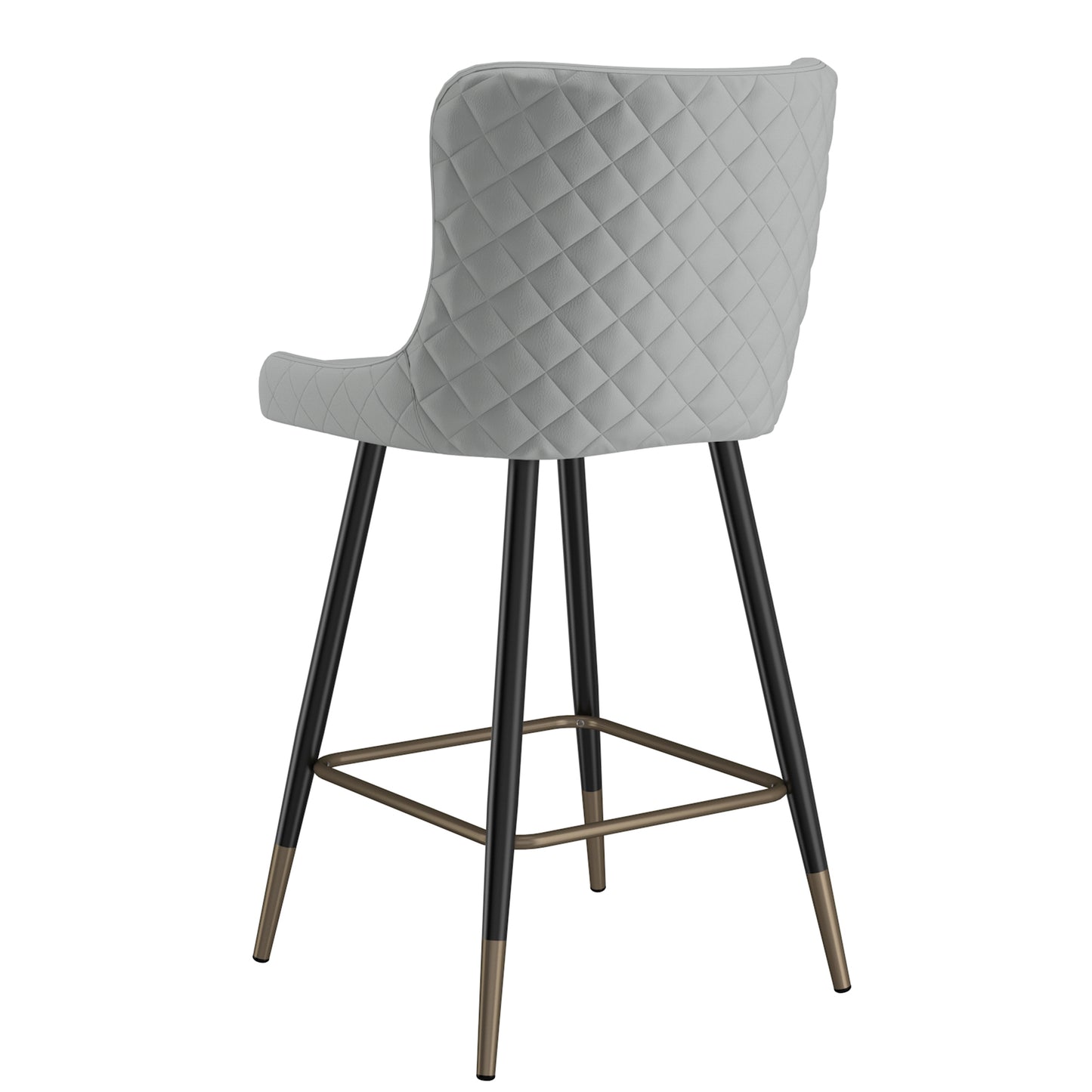 Xander 26" Counter Stool, Set of 2, in Light Grey