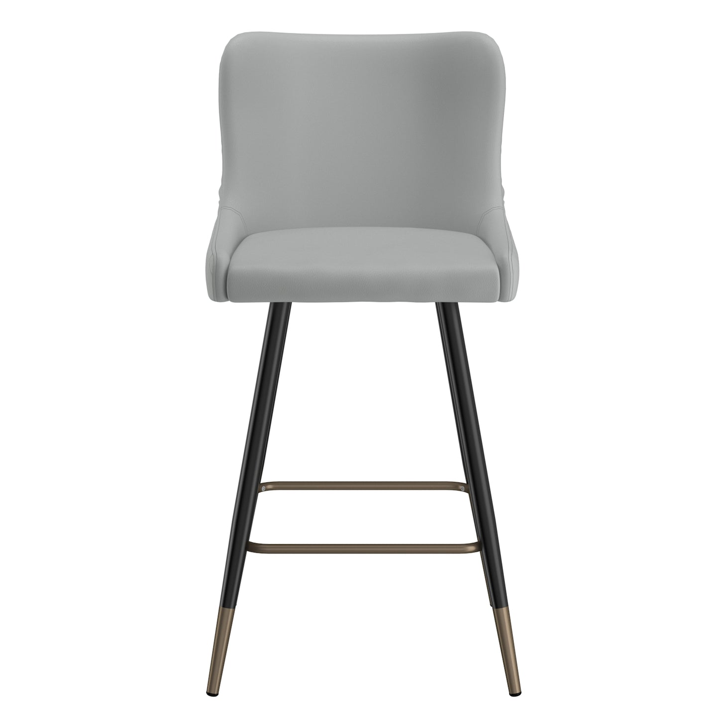 Xander 26" Counter Stool, Set of 2, in Light Grey