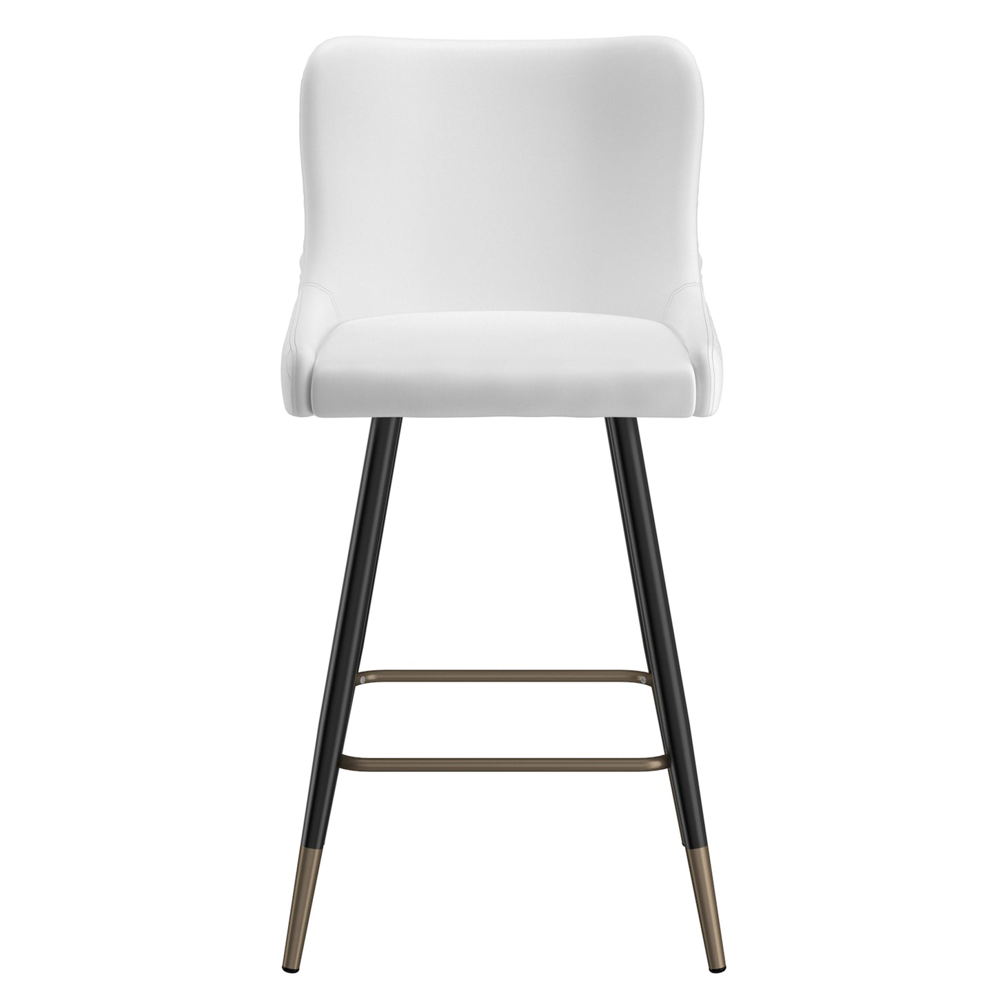 Xander 26" Counter Stool, Set of 2, in White