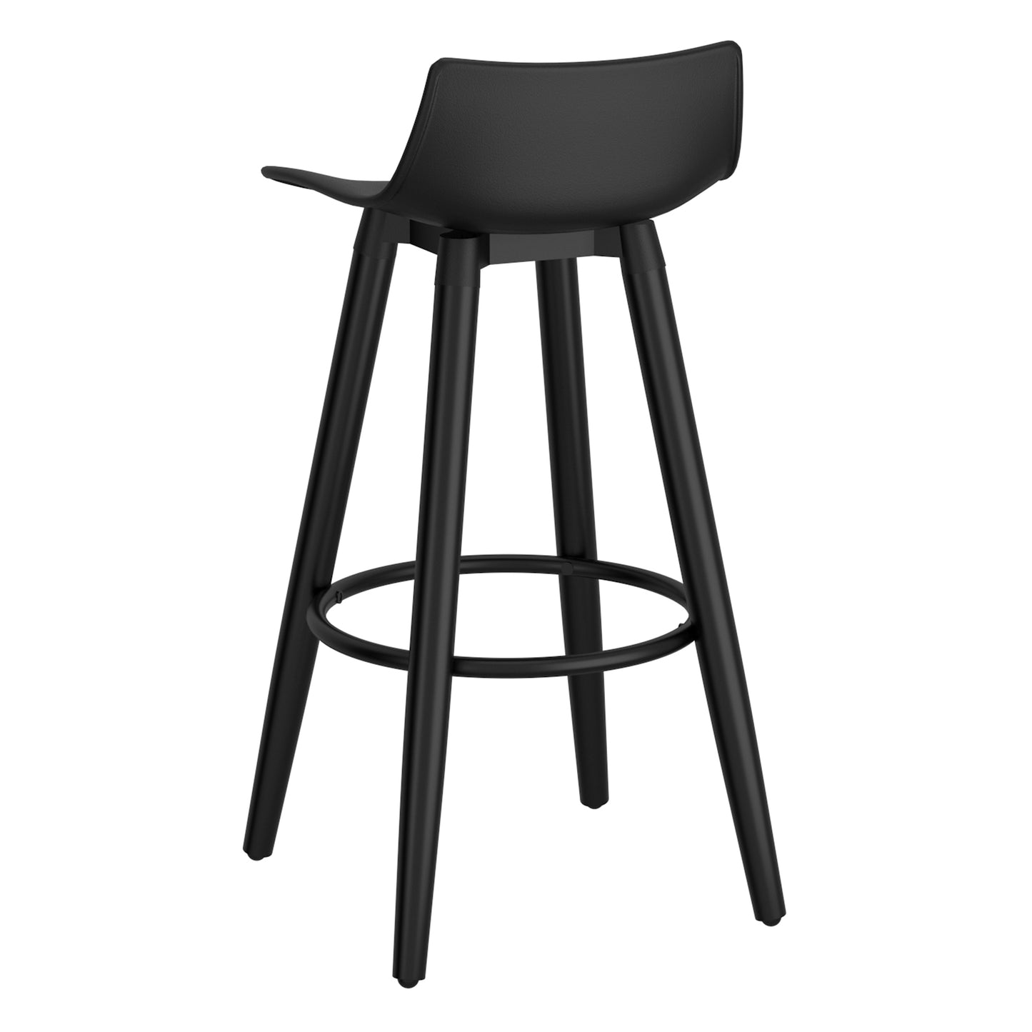 Rango 26" Counter Stool, Set of 2, in Black