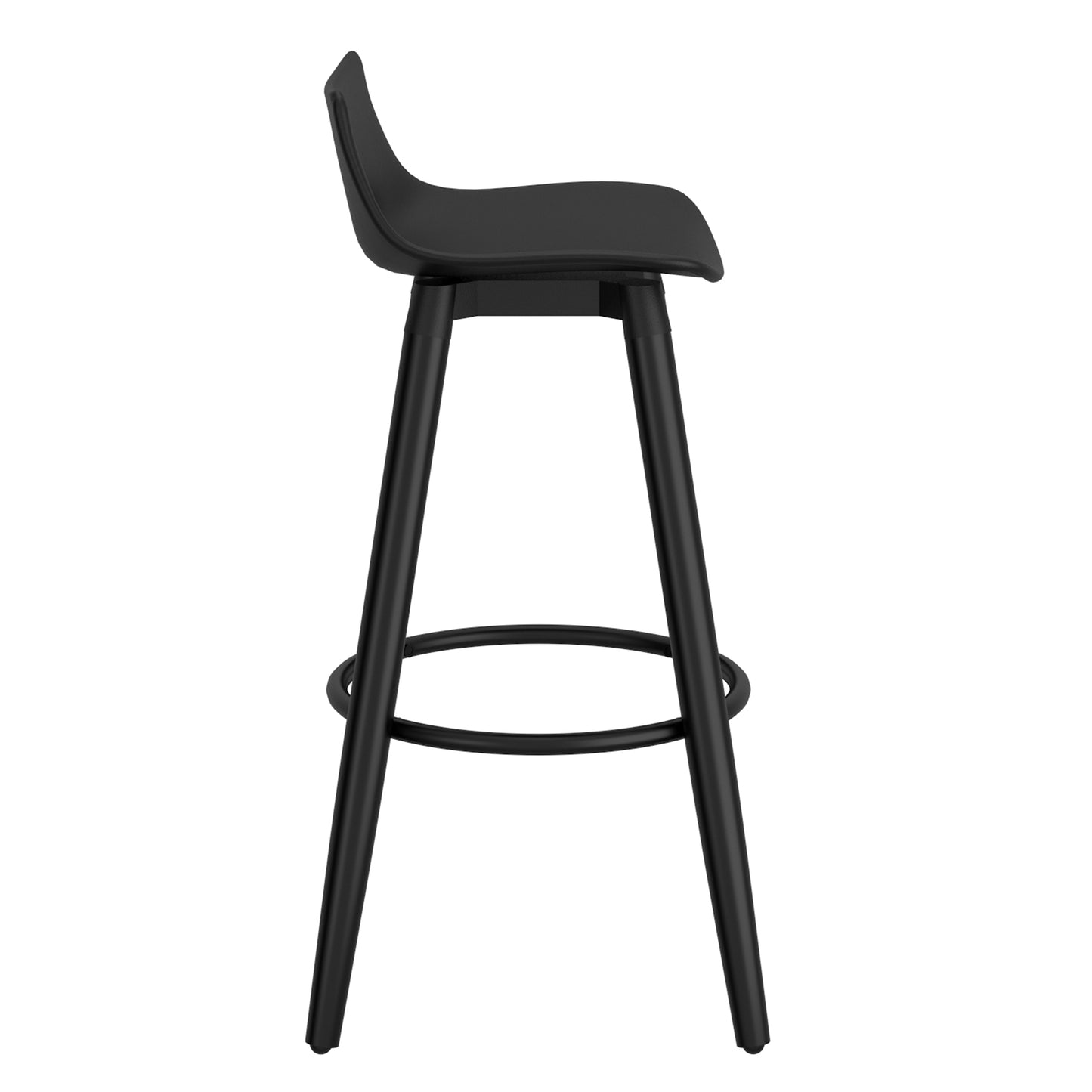 Rango 26" Counter Stool, Set of 2, in Black