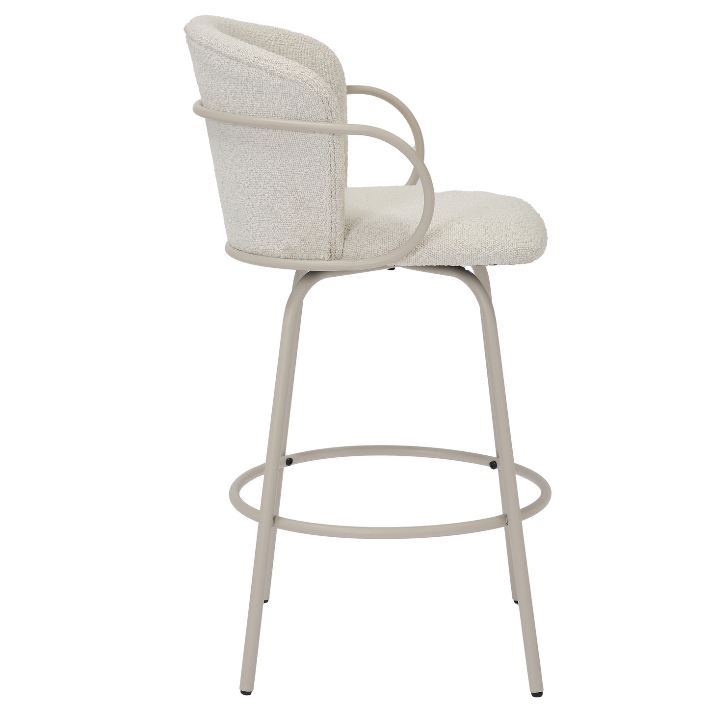 COMING SOON! Kalani 26" Counter Stool w/Swivel, Set of 2 in Beige