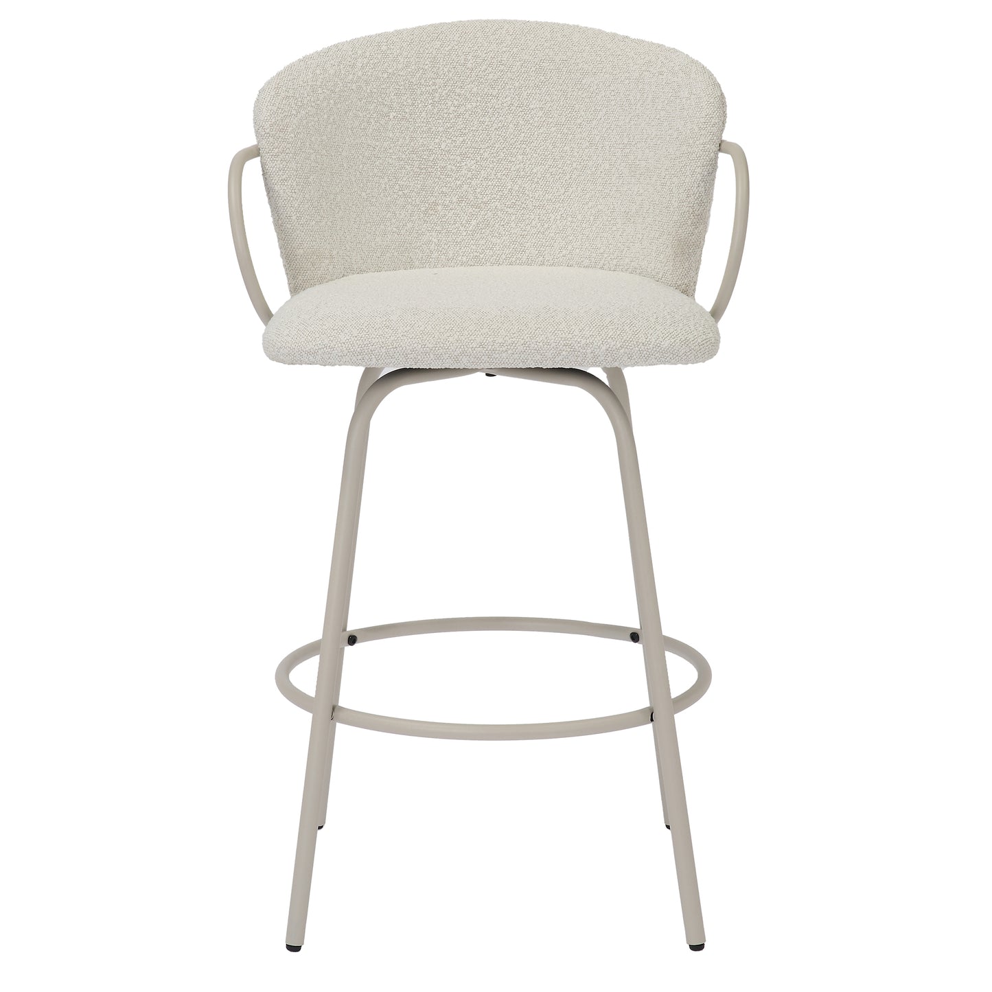 COMING SOON! Kalani 26" Counter Stool w/Swivel, Set of 2 in Beige