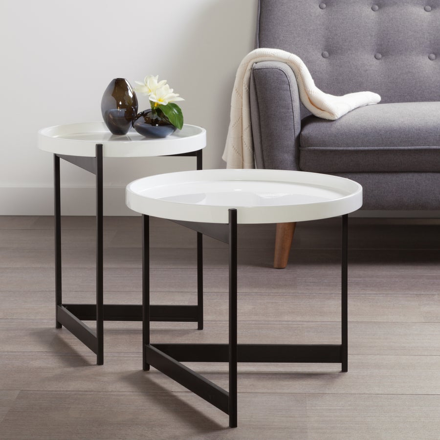 Tersera Removeable Tray 2 Piece Table Set