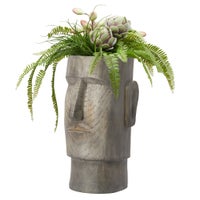 Lithic Island 24h" Indoor/Outdoor Face Planter