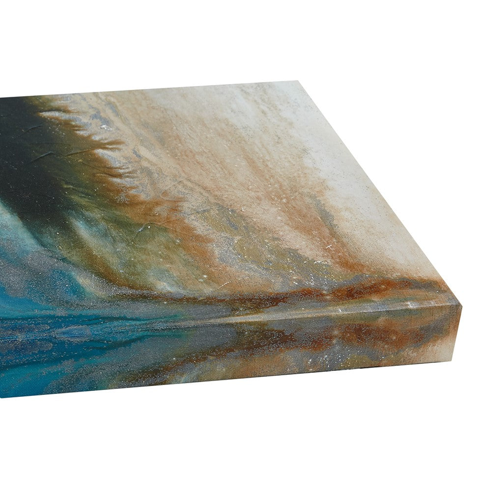 Abstract Rolling Waves Wall Art