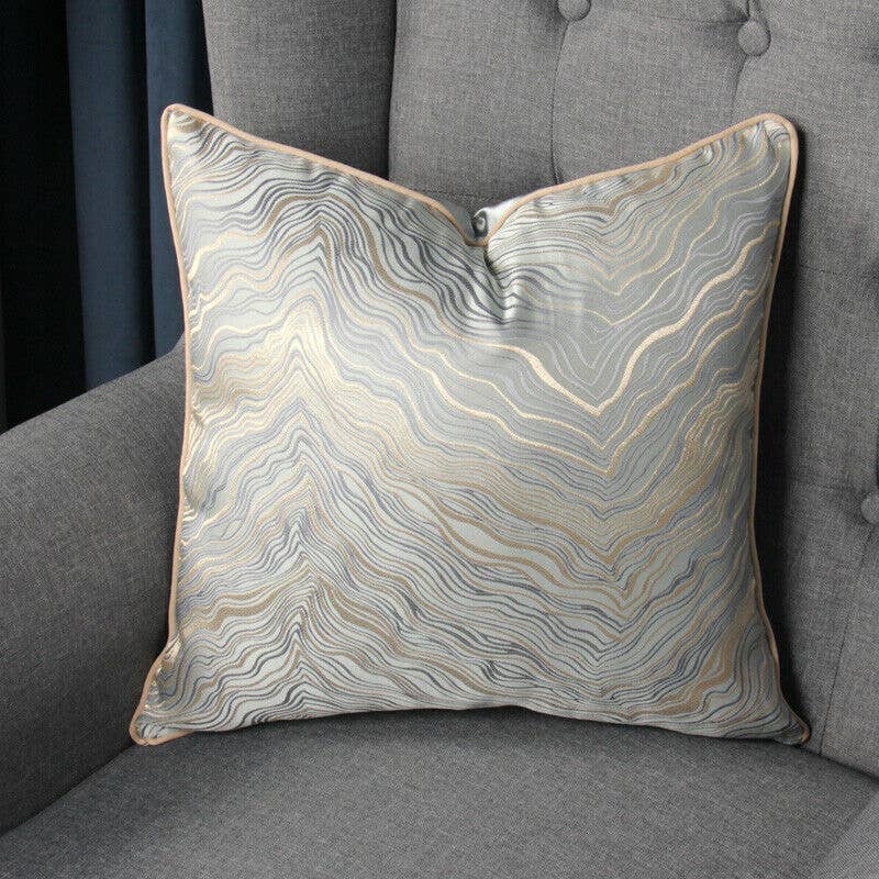 High Precision Jacquard Silk Home Cushion Covers 18 X 18" (45 X 45 Cms)