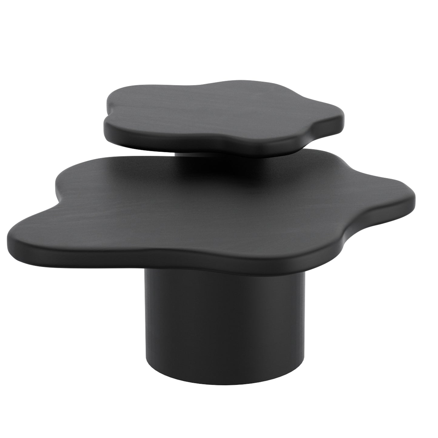 Mayal 2pc Coffee Table Set in Black