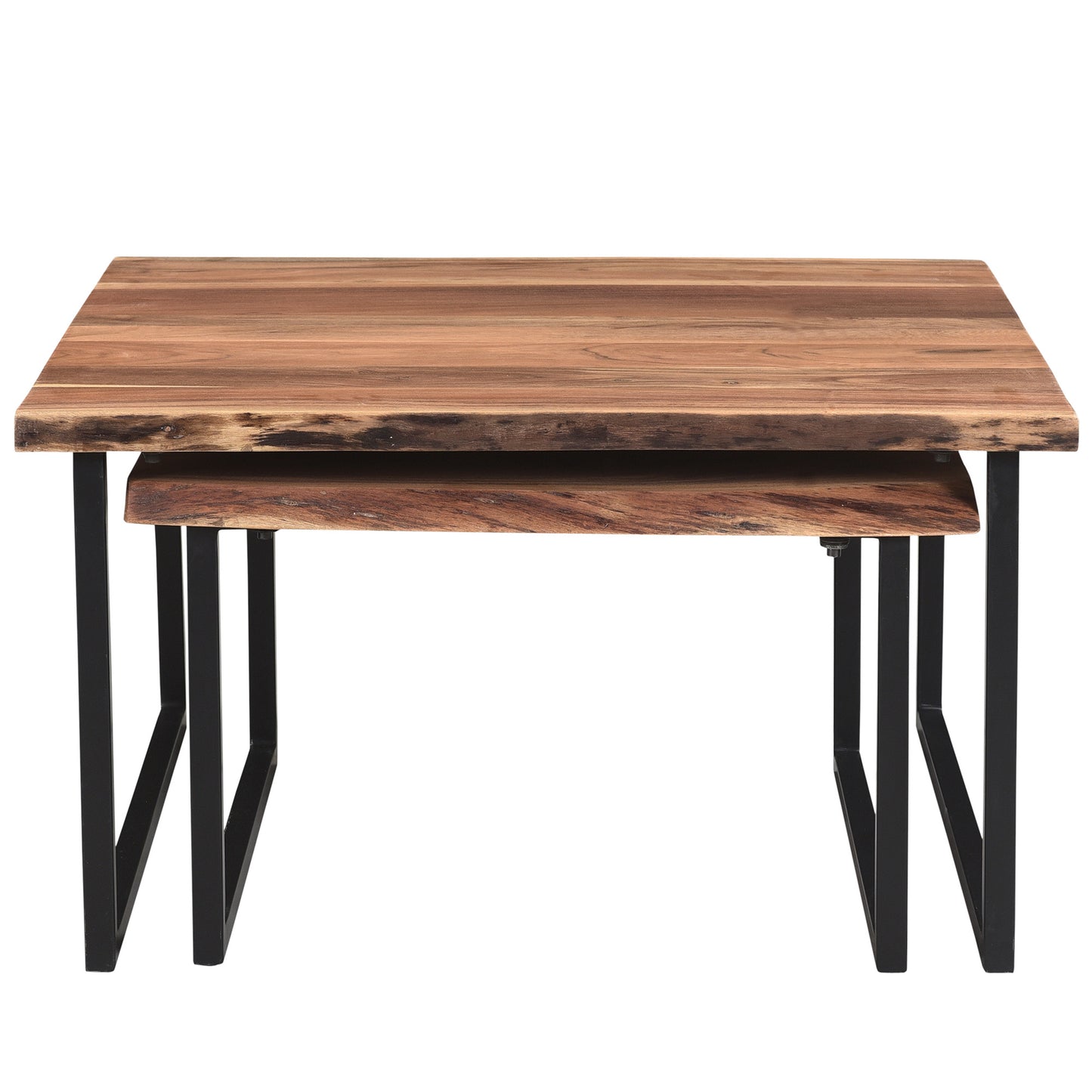 COMING SOON! Jivin 2pc Coffee Table Set in Natural and Black