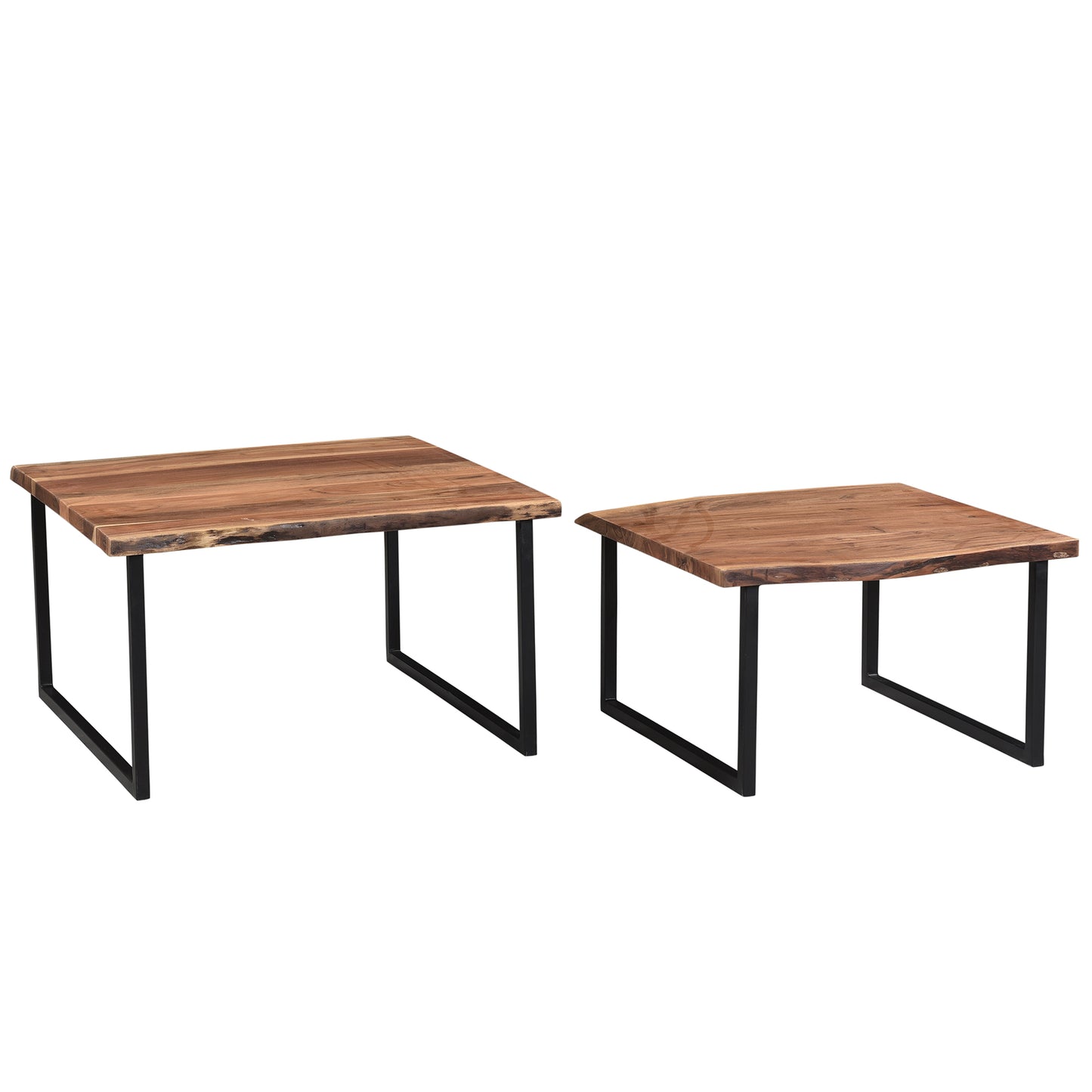 COMING SOON! Jivin 2pc Coffee Table Set in Natural and Black