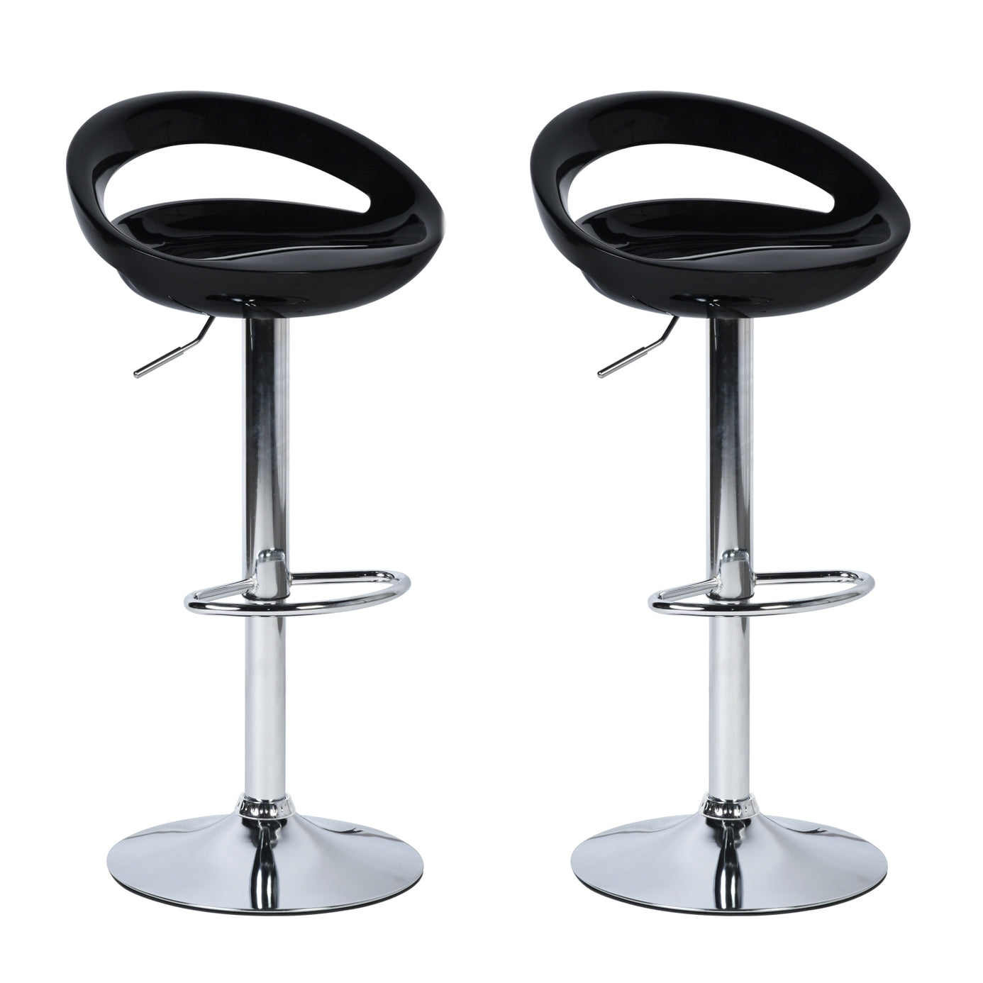 Swivel Bar Stool (Set of 2) Adjustable Height 23''-31''