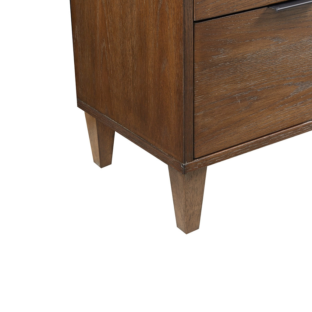 Cane 3-Drawer Accent Storage Chest, Natural