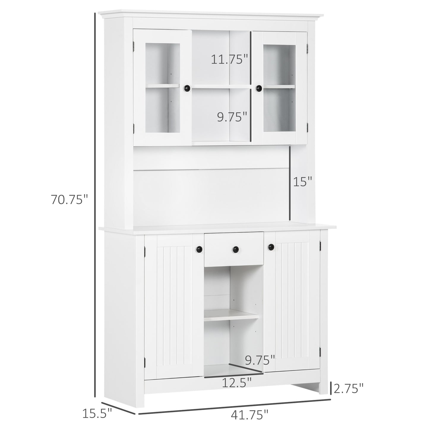 Kitchen Pantry Storage Cabinet