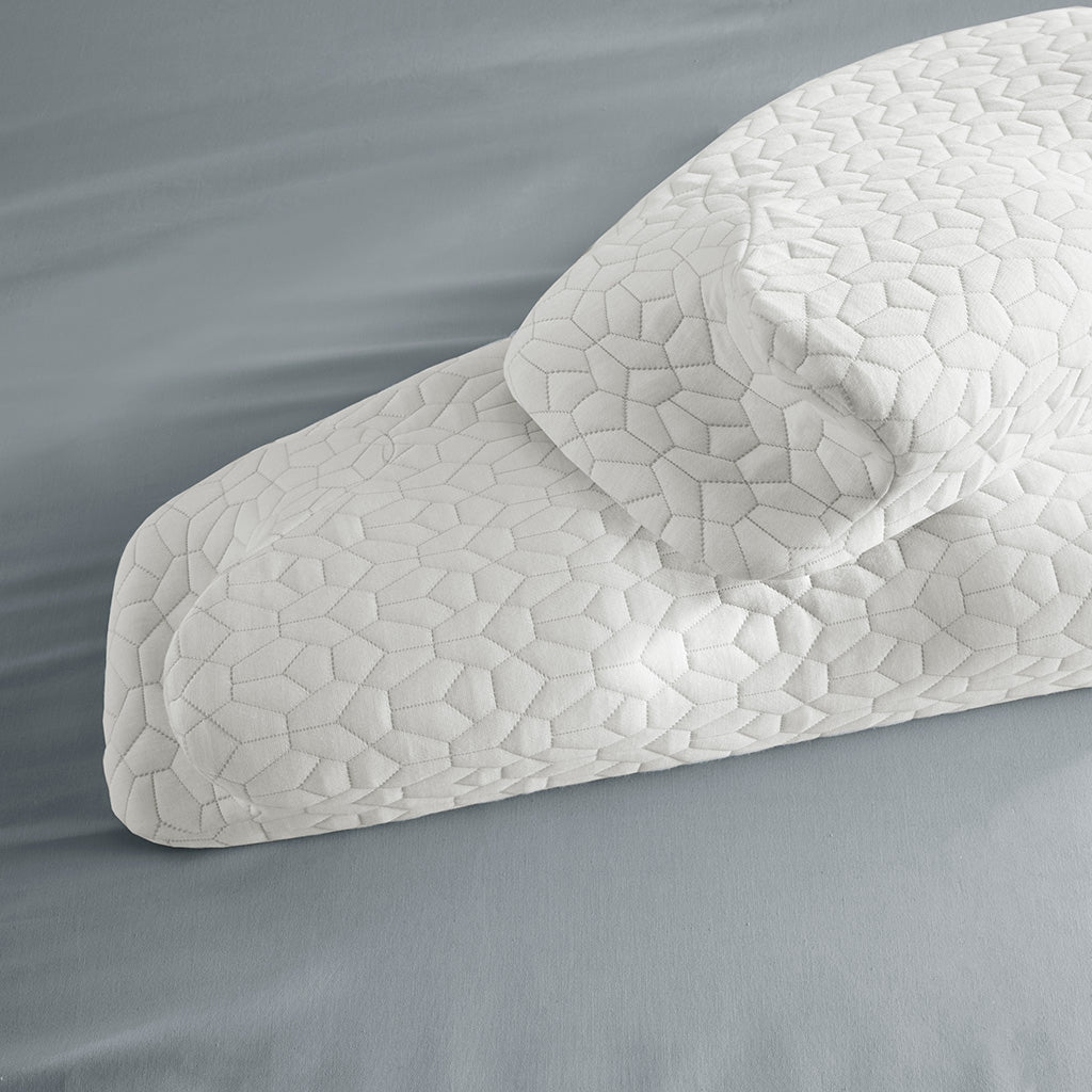 Memory Foam Winged Contour Sleeping Pillow