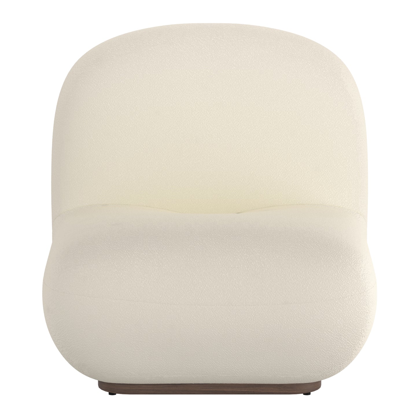 Zilano Accent Chair in Ivory Boucle