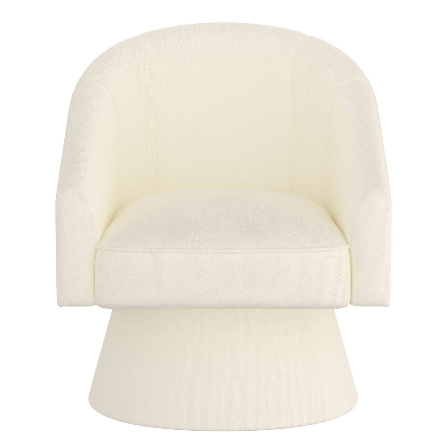 Accent Chair in Ivory Boucle