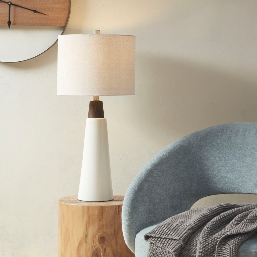 Modern Mid-Century Conical Stand Table Lamp