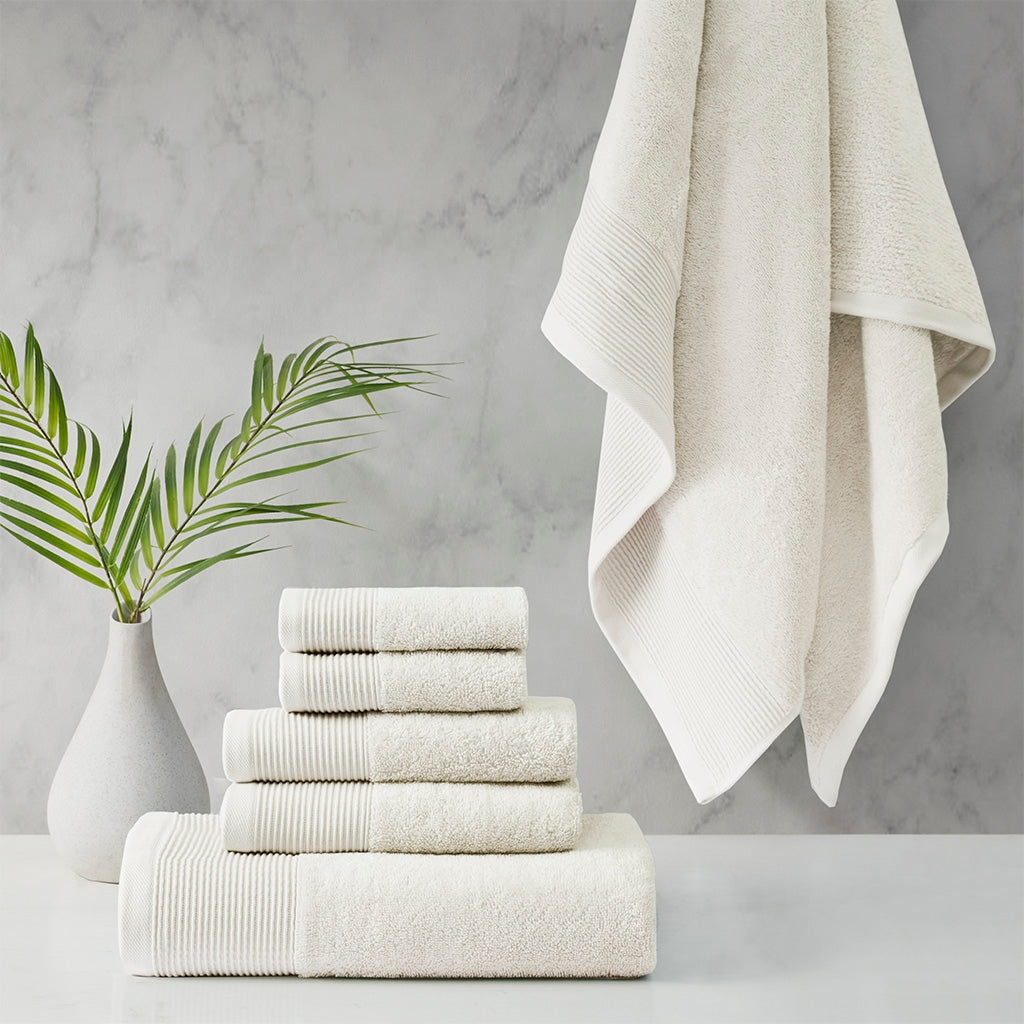 600gsm Premium Eco-Friendly Sustainable Towel Set, Ivory