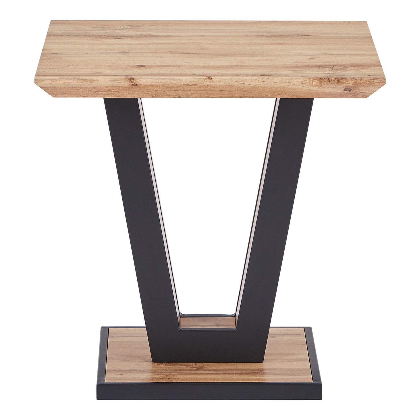 Forna Accent Table in Natural and Black