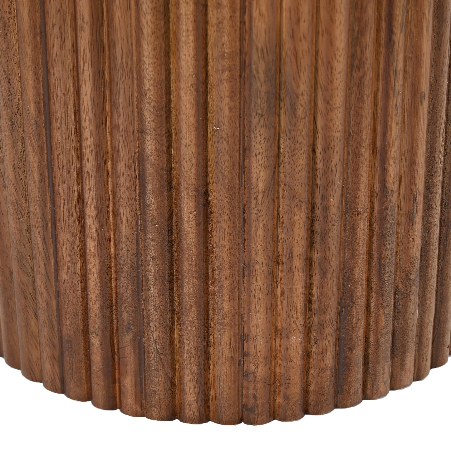 Jilsa Accent Table in Walnut & White