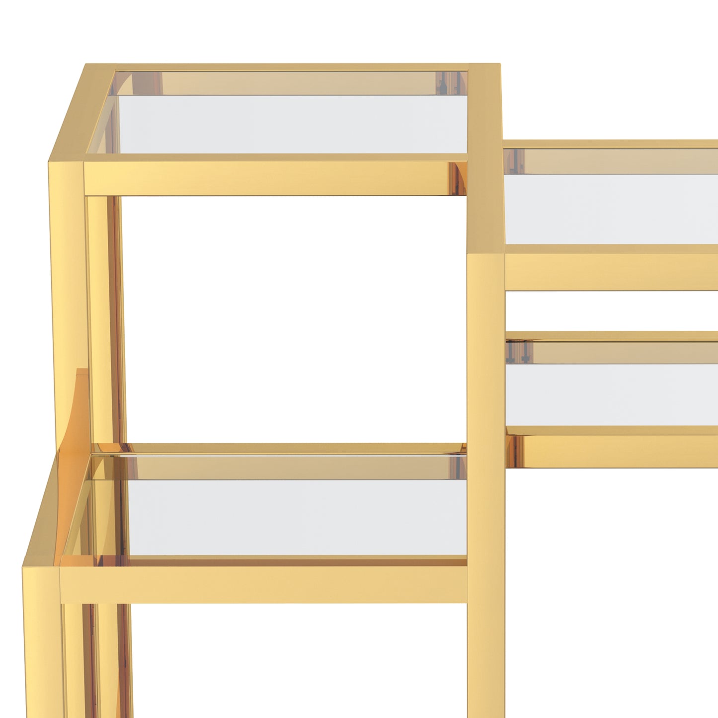 Casini Accent Table in Gold