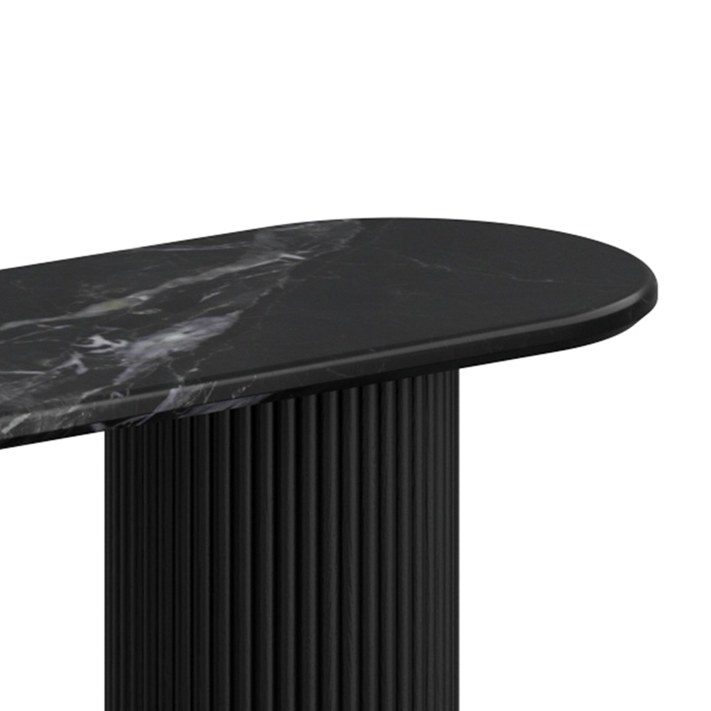 Jilsa Console Table in Black