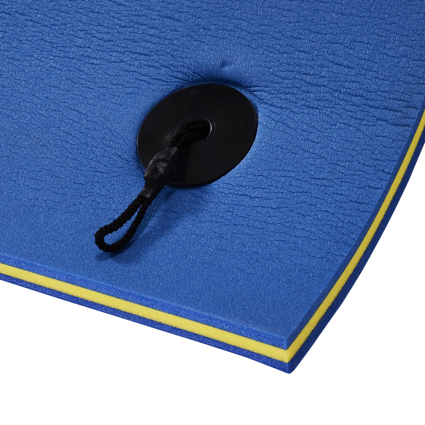 Roll-Up Pool Float Pad for Lakes, Oceans, & Pools, Water Mat for Playing, Relaxing & Recreation, Blue