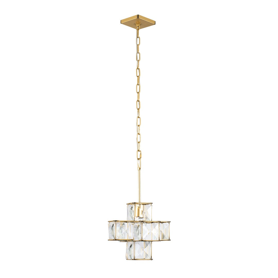 Cubic 1-Lt Pendant Calypso Gold