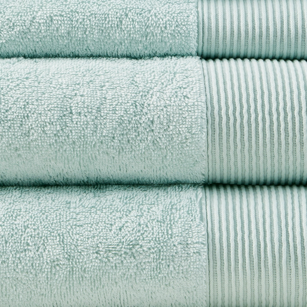 600gsm Premium Eco-Friendly Sustainable Towel Set, Sea Blue