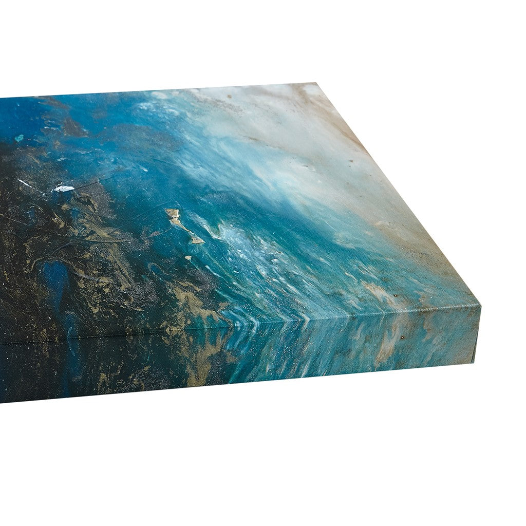 Abstract Rolling Waves Wall Art