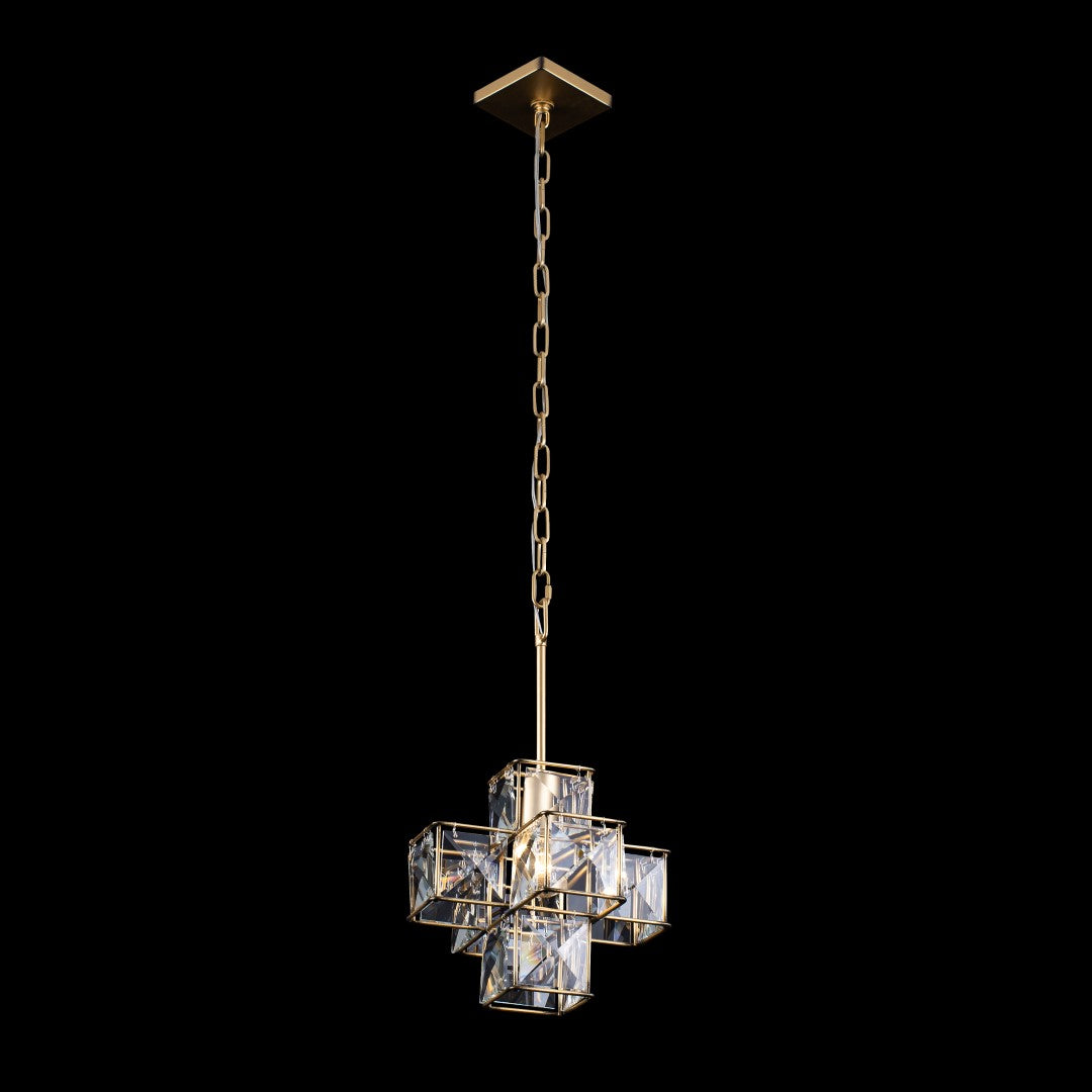 Cubic 1-Lt Pendant Calypso Gold