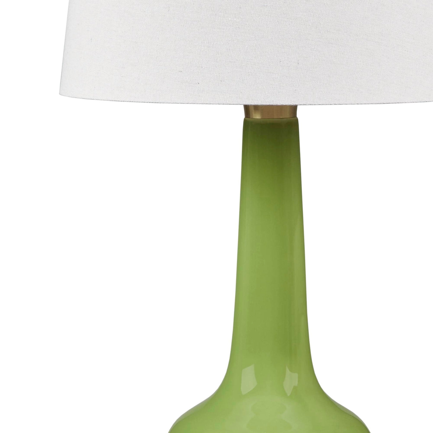 Green Ceramic Genie Table Lamp