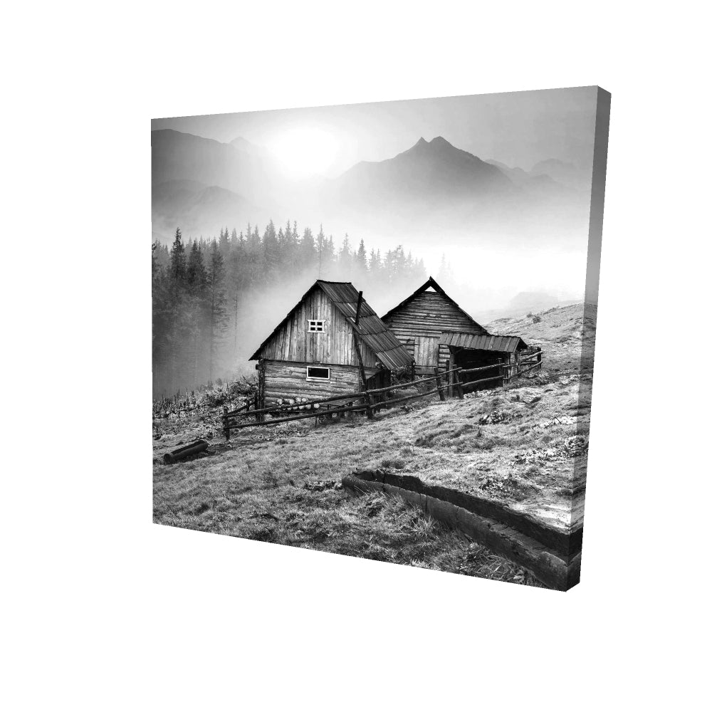 Mountain Carpathian | Fine Art Print On Canvas 24" X 24"