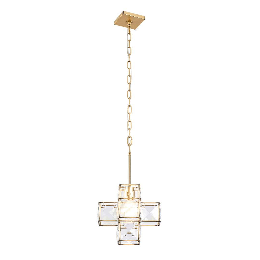 Cubic 1-Lt Pendant Calypso Gold