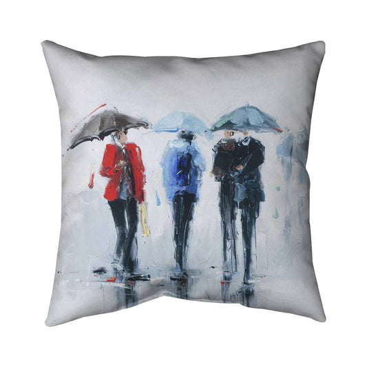 Spring Shower | Inside Pillow 18" X 18"