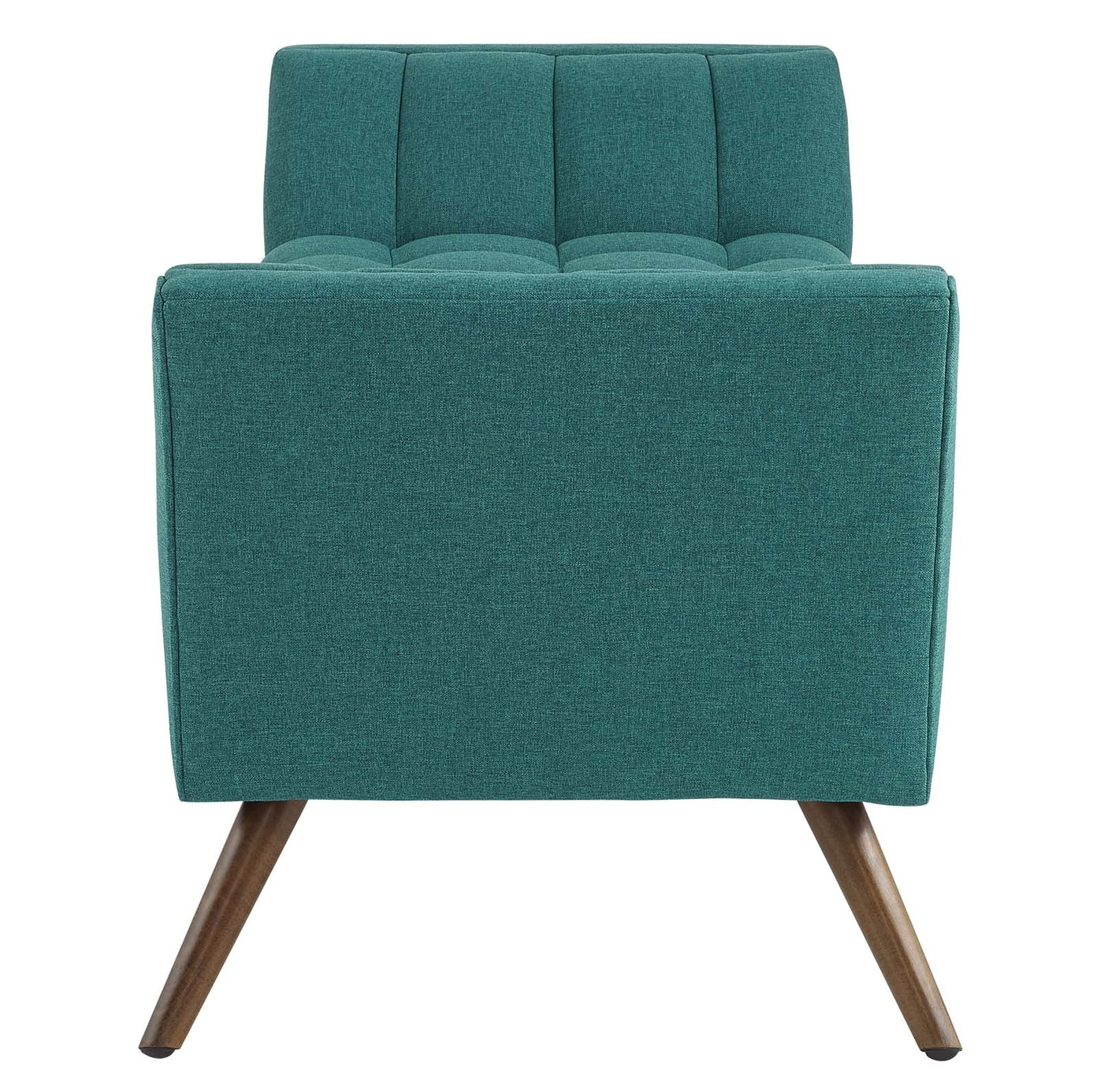 Response Medium Upholstered Fabric Bench in Teal