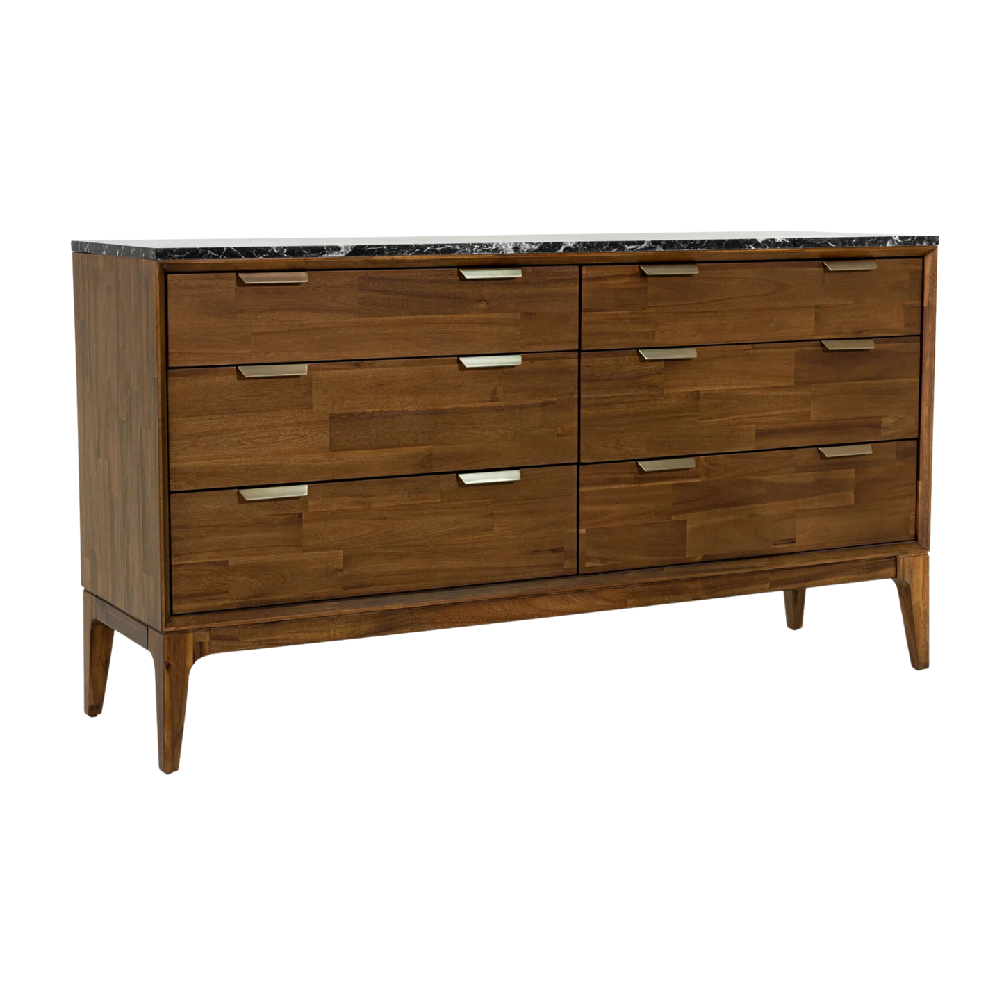 Adonis 6 Drawer Wood Dresser