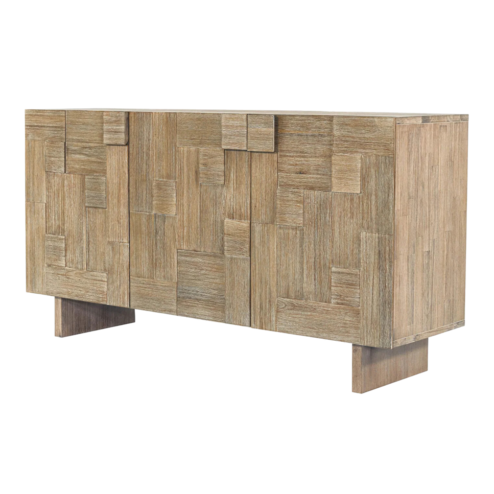 Axen Solid Acacia Wood Sideboard