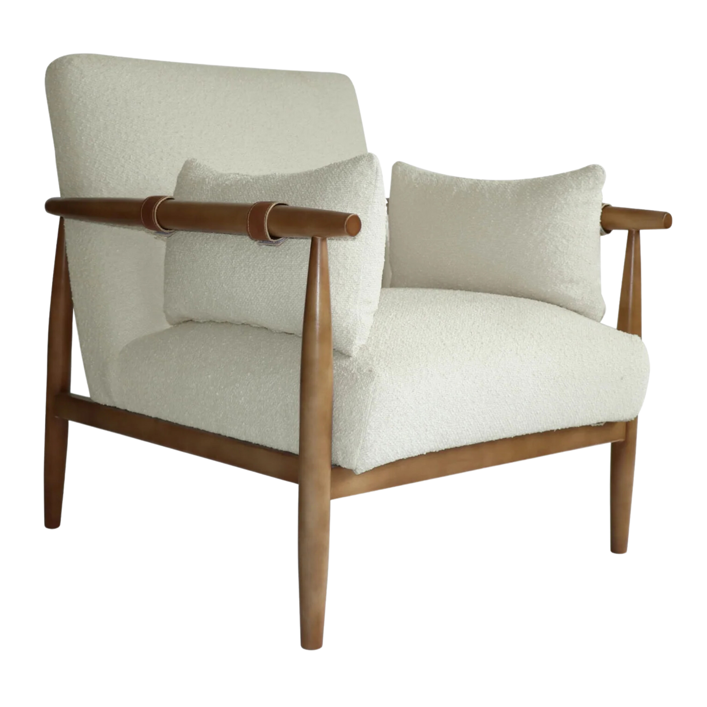 Chloe Club Accent Chair - Cloud Boucle